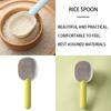 Portable Multi Functional Kitchen Rice Spoon Paddle Long Handle Scoop Cup