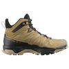 SALOMON X Ultra 4 Mid Gtx Odolné Vodotěsné Podpůrné Nárazuvzdorné Venkovní Funkční Boty Pánské Boty Hnědá Šedá 412941