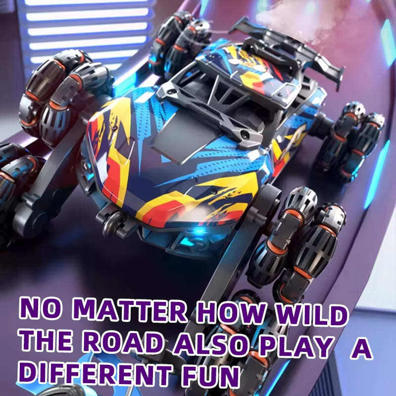 Nová cool technológia Sen Detské RC auto Deformácia Šesťkolesové Terénne Lezenie Stunt Šesťpohonové Zliatina Sprej Drift Pretekárske Auto Hračka Darček pre Chlapca