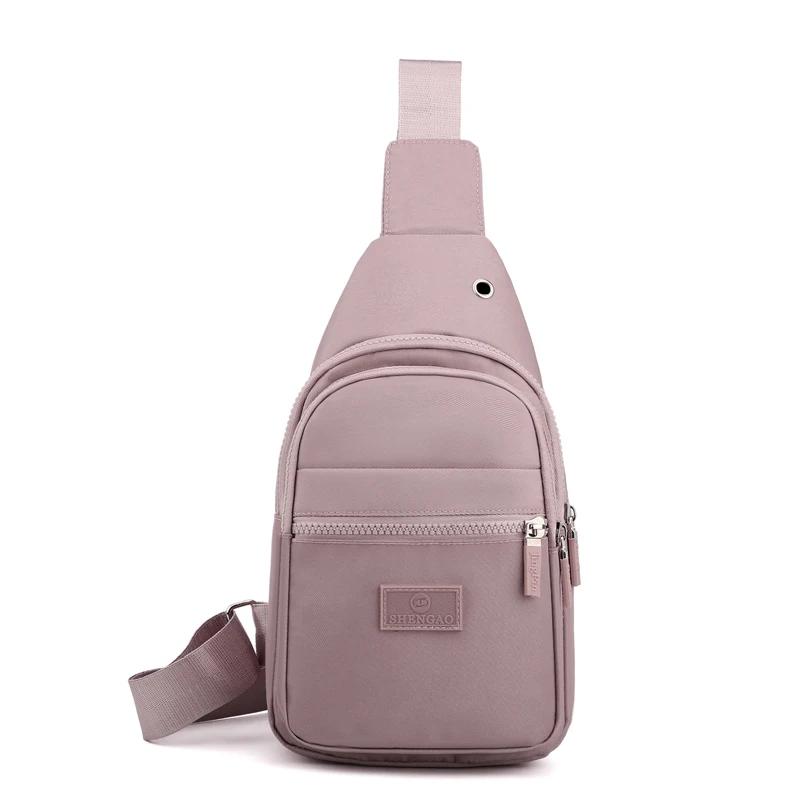 

Women s Chest Bag Pure Color Nylon Women s Bag Good Quality Shoulder Bags Casual Women s Crossbody Bags