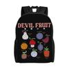 Fashion Backpacks One Piece Anime Monkey D Daypack Ita Bag  Mochila Snack Storage School Large Capacity Rucksack