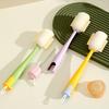 4 in 1 Cleaning Brush Long Handle Cups Straws Pacifiers Cleaning Scrubber Deep Reach Brush Kitchen Cleaning Accessory