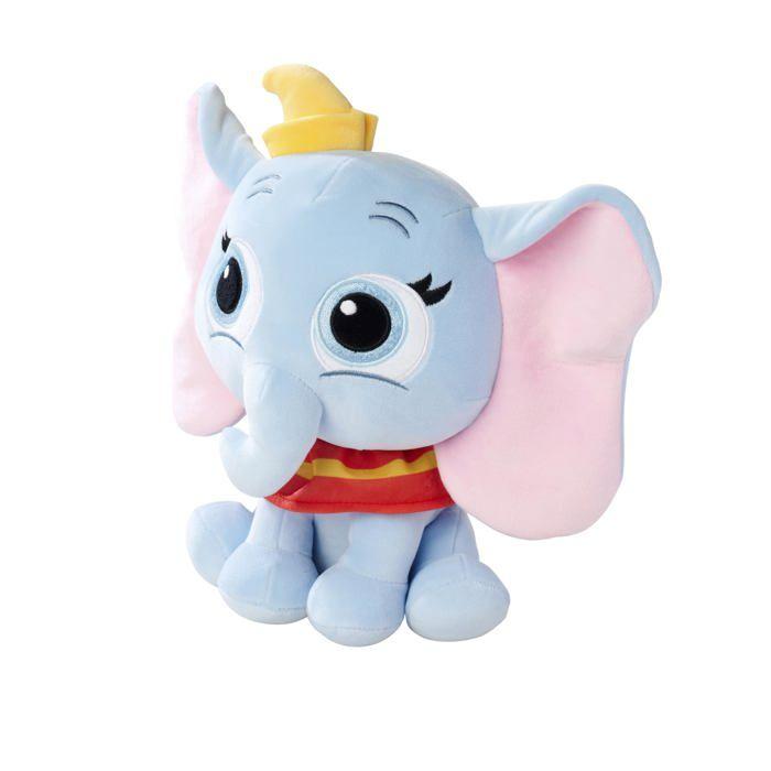 Jouet en peluche - Simba - Dumbo - 25 cm - Disney Doorables - Gris