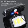 Outdoor Courtyard Solar Wall Lamp, Street Lamp, Outdoor Human Body Sensing Wall Lamp, IP65 Waterproof Three Level Mode