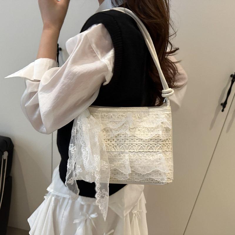 Beautiful and Gentle Temperament, Single Shoulder Armpit Bag, Popular In Summer, Sweet and Large-capacity Portable Tote Bag for Women