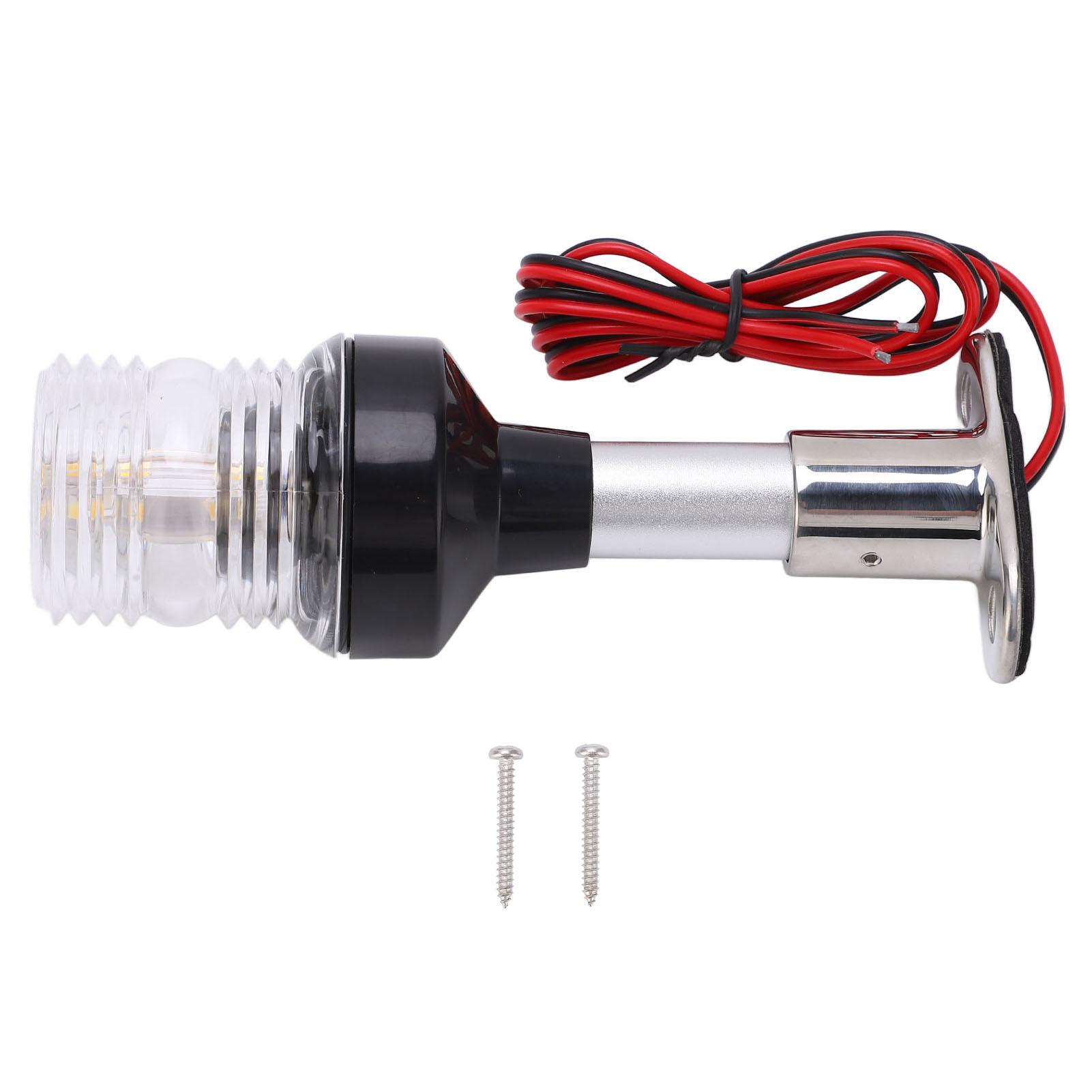 

DC12V‑24V 5W 6 Inch Boat Sailing Signal Light IP66 Waterproof LED Marine Navigation Light for Ship Yachts