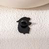 Creative Cartoon Metal Badge Cute Little Hedgehog Brooch Clothing Accessories Pin Hedgehog Cartoon Decoration Medal