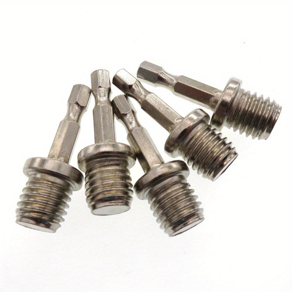 Power Tool Disc Polishing Connection Rod Hexagon Electric Drill Converter Head M14 Self-adhesive Disc Rotary Tool Accessories