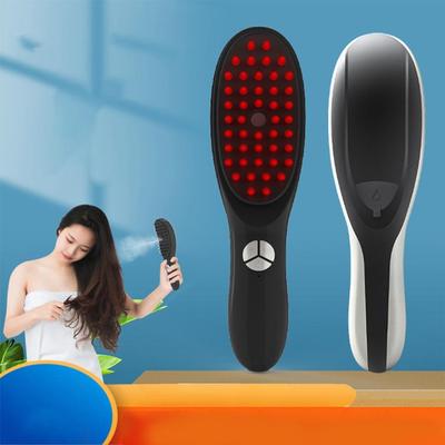 Electric Massage Comb Massage Vibration Anti Hair Loss Growth Blue Red Light Therapy Nourishing Scalp Brush ZIO