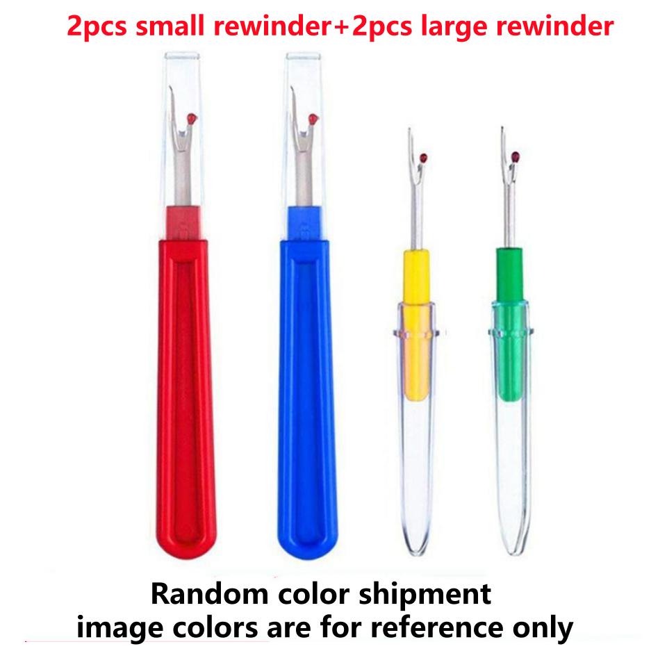 5Pcs Blue Sewing Seam Ripper Kit Colorful Sewing Stitch Thread Unpicker Seam Ripper Thread Cutter Scissor for Thread Remove