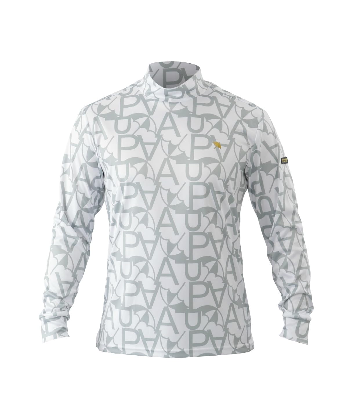 

Golf Long Sleeve BK Pattern Mock Neck Long Sleeve Shirt AP220202A11 WH L [Arnold Palmer] Wear, Shirt, Men s All-over
