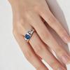 Neuer kupferbeschichteter Edelstahl Schmetterling Zirkonia Ring für Damen Herren Ring Schmuck Zubehör Größe 6-11