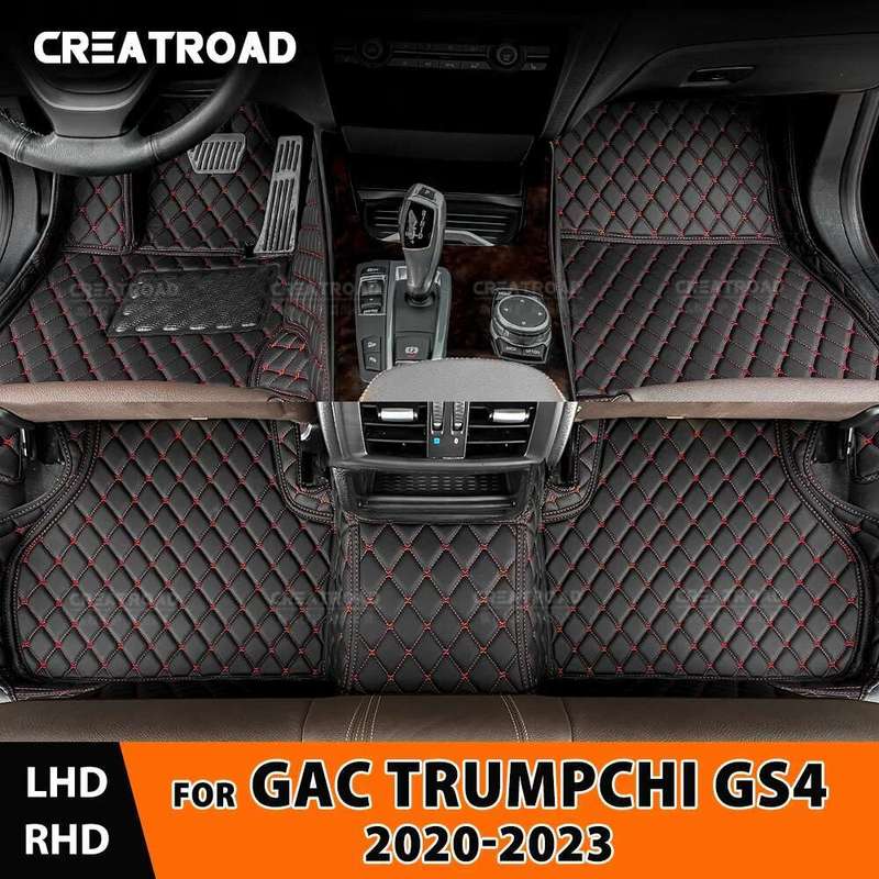 Car Floor Mats For GAC Trumpchi GS4      Auto Foot Pads Automobile Carpet Cover Interior Accessories