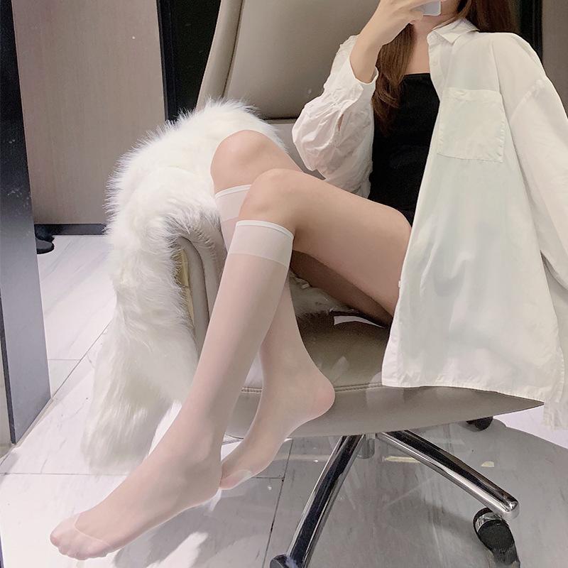 

Женские летние тонкие чулки, подходящие ко всему, показывающие стройность, дышащие, прозрачные 1 pair