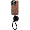 Sweet Cool Leopard Cherry for IPhone16 for Apple 17 Phone Case 15promax Suede 14 Plush Rope 13