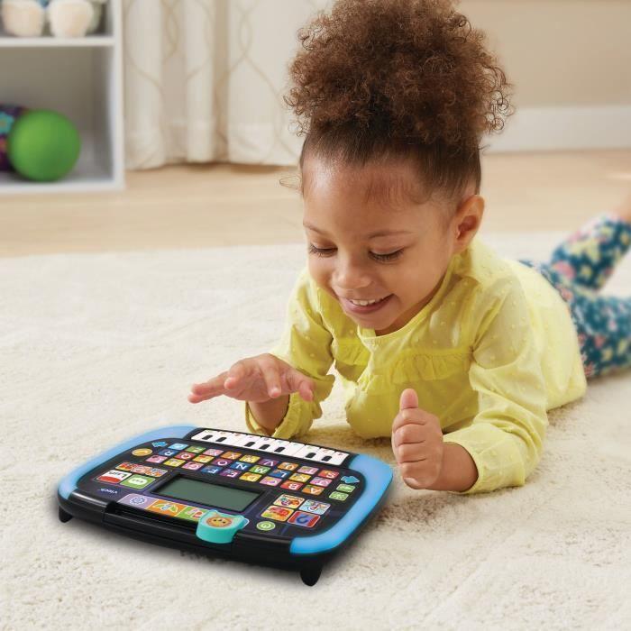 Tablette éducative vtech p'tit genius magic light pour enfants de 2 ans et plus - noir/bleu - mixte
