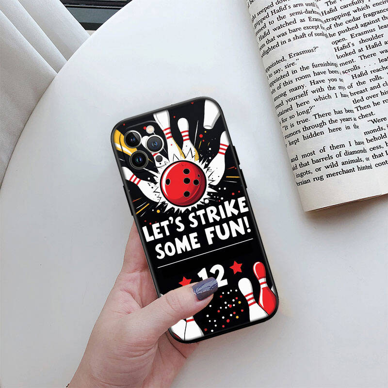 MH25 Bowling Phone Shell Case for Redmi Note 8 9 10 11 11S 10C 10X 10A 10T 9A 9C 9T 9S 8T Pro Max Plus Prime