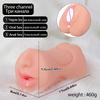 3in1 Realistic Mouth Vagina Anal Plug Male Masturbator Cup Deep Throat Silicone Dildo Moves Masturbation Pleasure Toys for Men