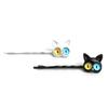 Funny Green-Monster Ring Hairpin Cool Two Color Cat-Eye Open Couples Rings Wedding Party Finger Jewelry Accessories