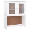 VidaXL Dessus de commode ALTA blanc 77x30x92 cm bois massif de pin 353946