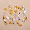 Gold Small Bell Christmas Tree Ornaments, 2.1cm DIY Wind Chime Decorative Accessories