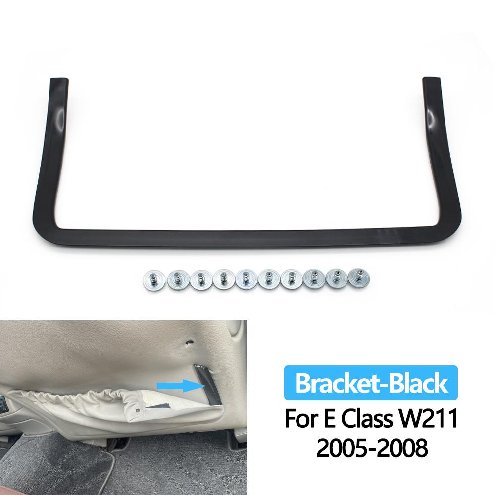 Car Left Right Seat Panel Leather Backrest Trim Cover Panel For Mercedes BENZ E Class W211 2005-2008 E320 E500 Bracket For W211