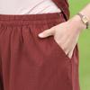 Women's Plus Size 2-Piece Casual Set, Short Sleeve Top & Elastic Waist Pants (3XL-7XL)