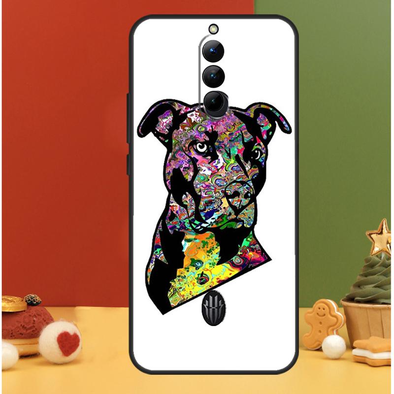 Pit Bull Lovely Pet Dog Pitbull Case For ZTE Nubia Red Magic 10 Pro 9 8 8S 9S 10S 11 Pro Plus 6R 6 7 6S 7S Pro 10 Air Cover