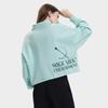 New FILA Sweatshirts Women's Turquoise Lake Green F11W339204F-TQ