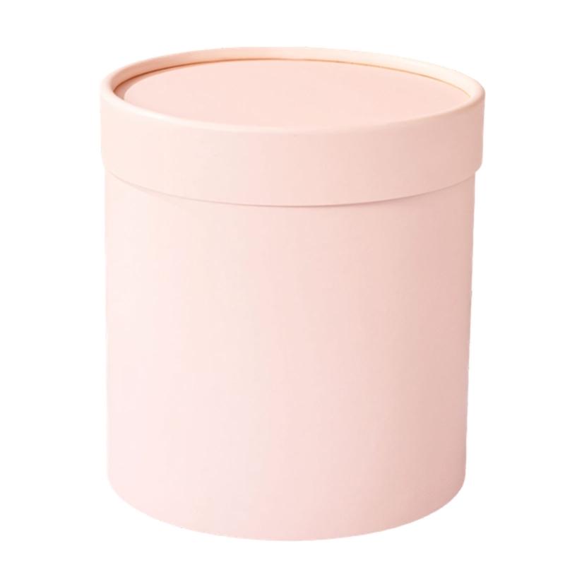 Round Flower Bucket For Home Decoration And Gift Packaging Creative Floral Arrangement Decorative Jar Holiday Gift