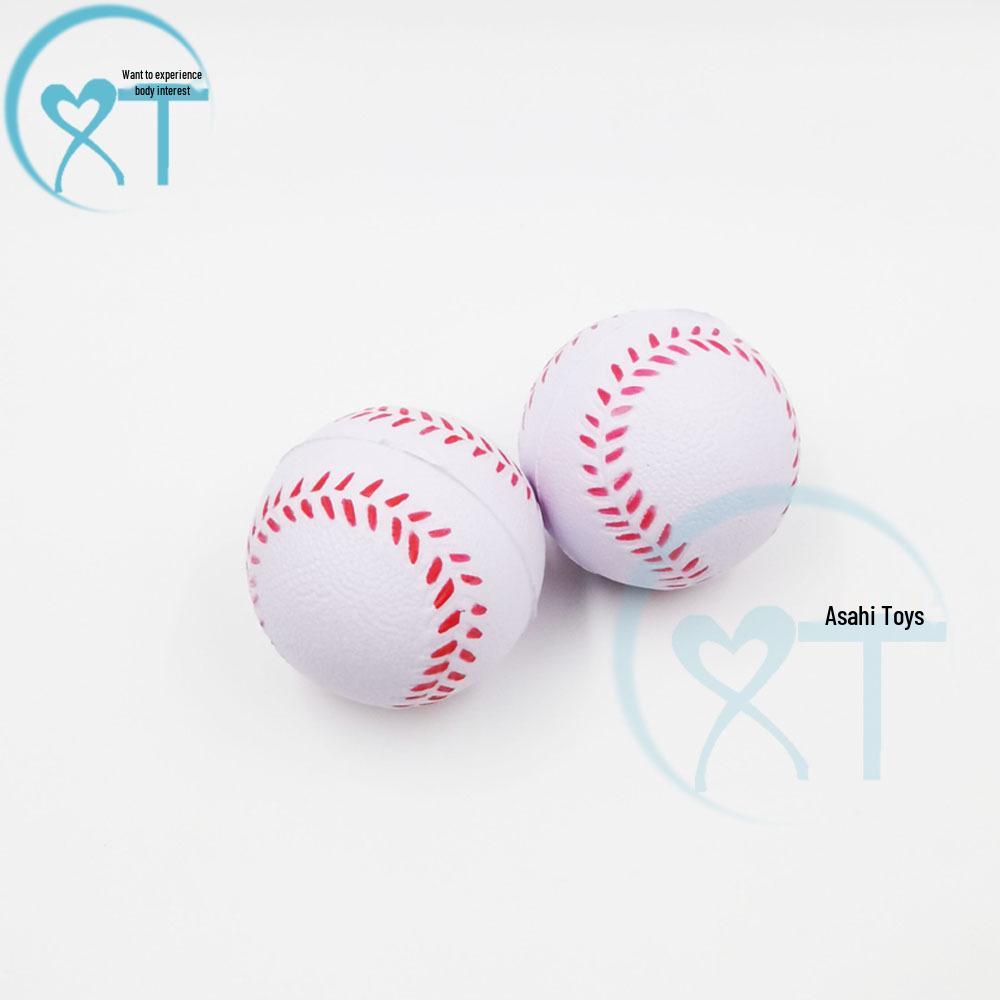 4cm Spray-Painted PU Foam Mini Rugby Ball for Stress Relief