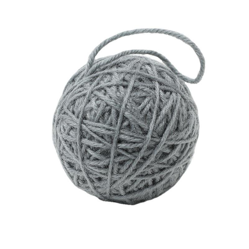 Christmas Yarn Ball Tree Pendant - Creative DIY Yarn-Wrapped Decorative Ornament