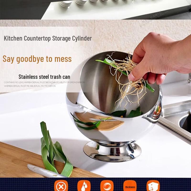 Homeglen Stainless Steel Slanted Seasoning Bowl