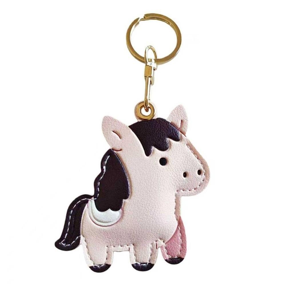 Year of Horse Horse Keychain Cartoon Horse Car Keychain Zodiac Pony Bag Charm  Year of The Horse