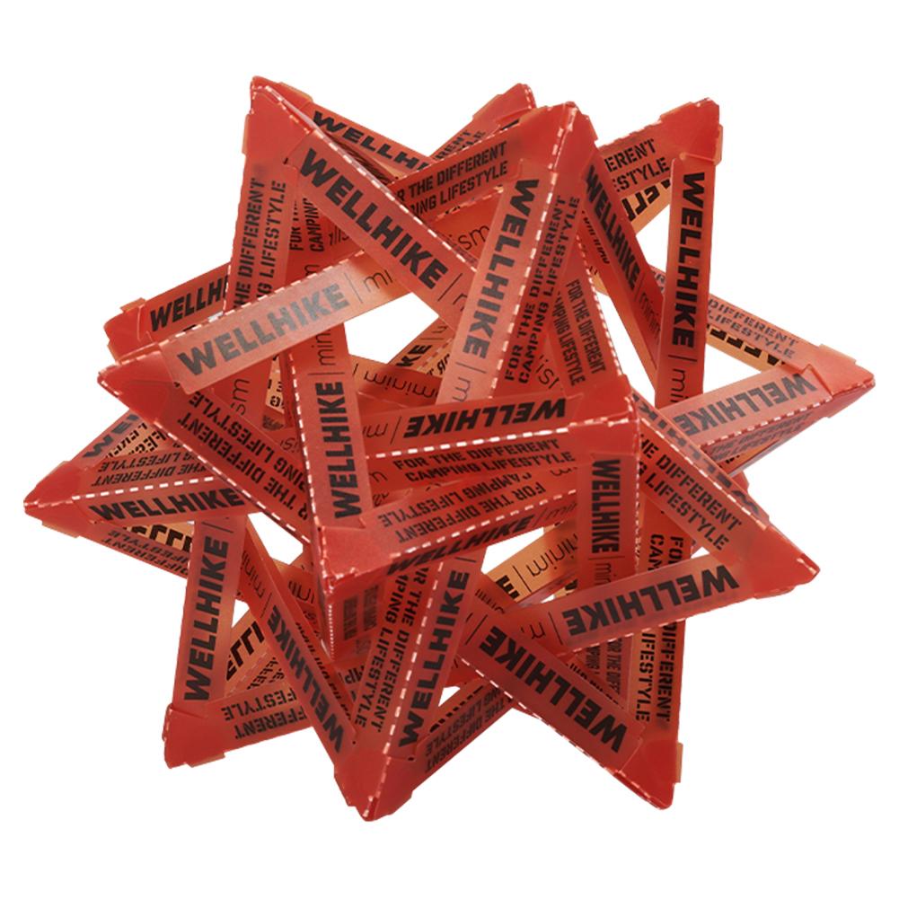 DIY Outdoor Star Camping Light Shade Wear-Resistant Outdoor Lantern Shade Decorative Lampshade for Outdoor Camping Tent