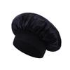 Nightcap High Elastic Headscarf Shower Cap Solid Color Hair Care Hat Satin Satin Big Brim