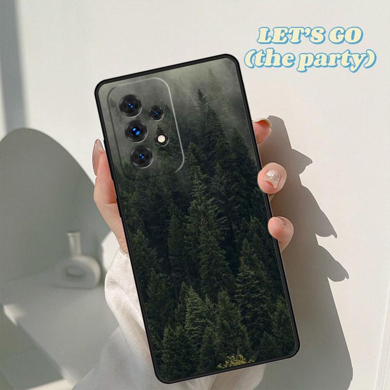 Beautiful Nature Forest Tree Case For Samsung Galaxy A42 A31 A40 A51 A71 A32 A80 A91 A52 A72 A73 A20e A50 A70 A11 A12 Cover