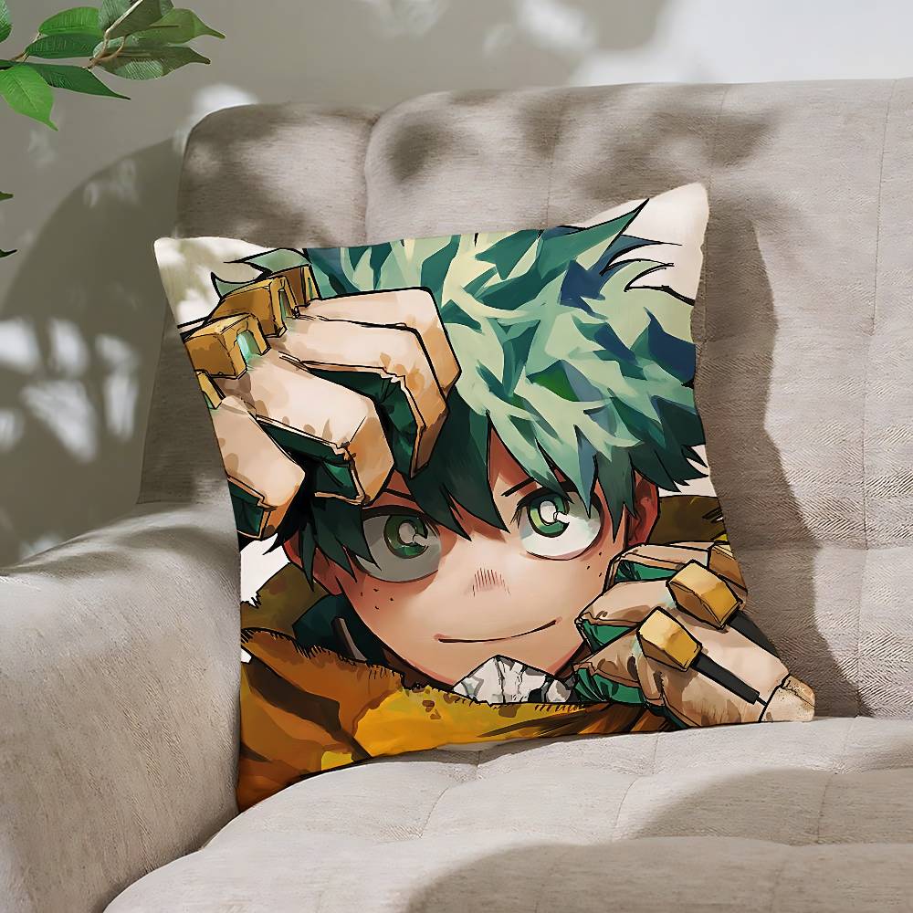 Cute Iizuku MidoriyaS Customizable Square Pillowcases Stylish And Soft Perfect For Beds Cars And Sofas