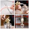 Uxcell 10 Meter Kerosene Lamp Wick Braided Cotton Oil Lamp Wick Core Wick Flat Cotton For Oil Lamp Lighting Lantern Making