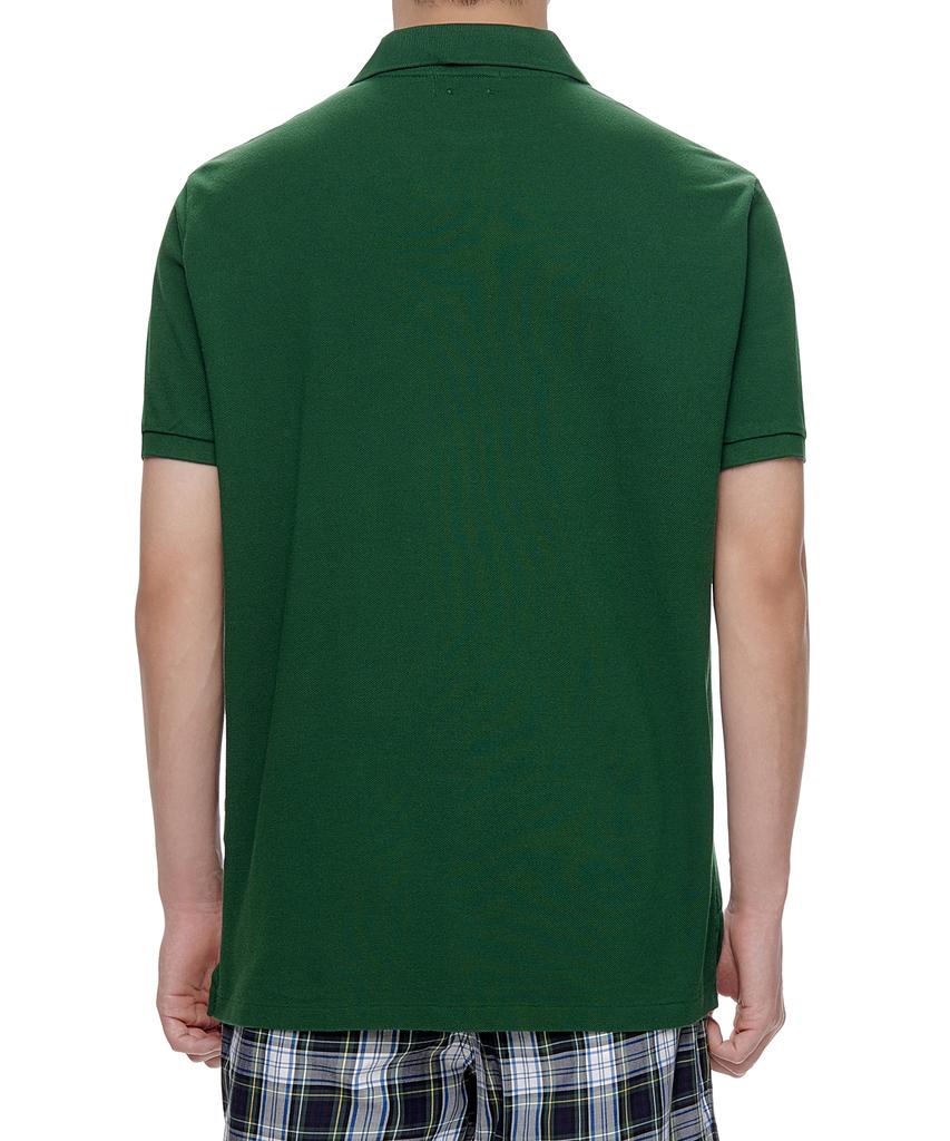 POLO RALPH LAUREN Custom Slim Fit Mesh Polo Shirt - Green
