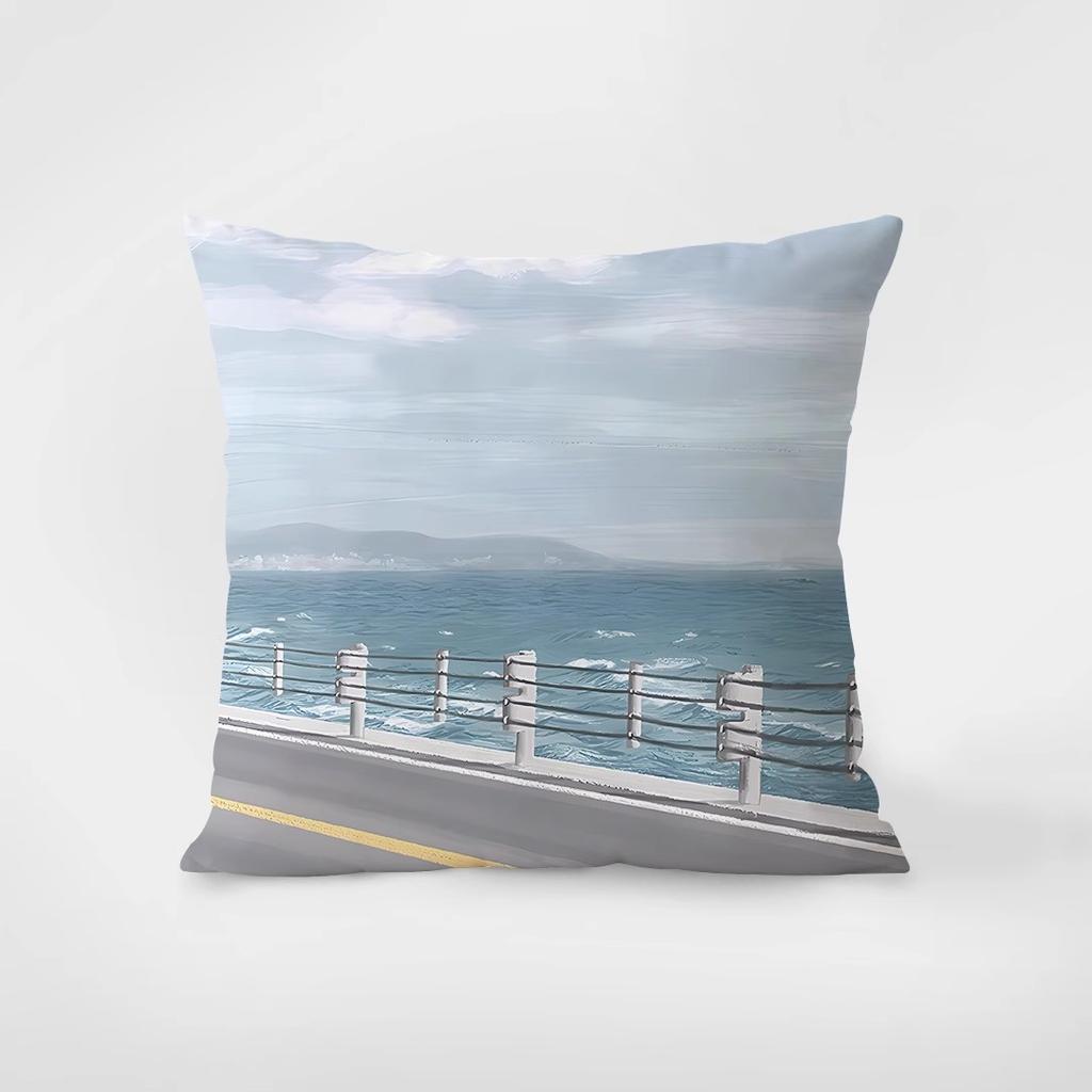 Sky Cloud Landscape Pillowcase Dormitory Decoration Office Living Room Sofa Home Pillowcase
