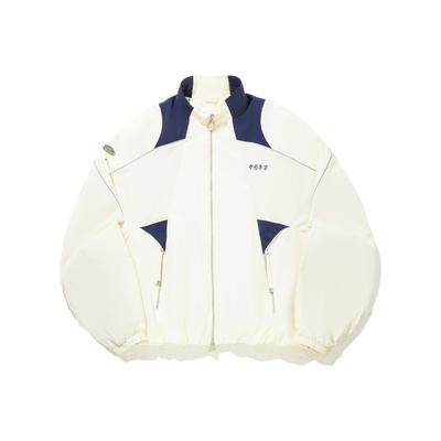 Li Ning Trendy Sports Series Color Block Casual Zipper Simple Loose Windbreaker Women Outerwear AFDVG28-1