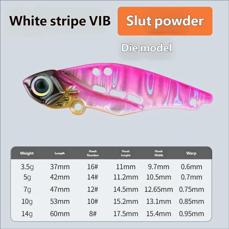 3.5g Micro Metal Vibration Panfish Trout Bass Fishing Lure