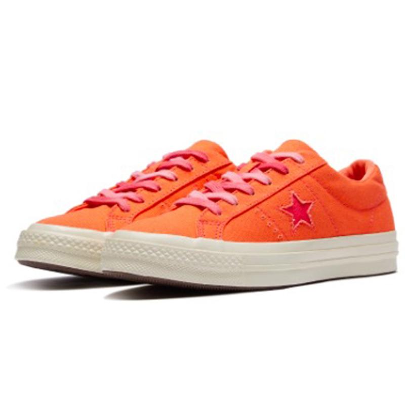Converse One Star Trendy Comfort Low-Top Canvas Women's Orange