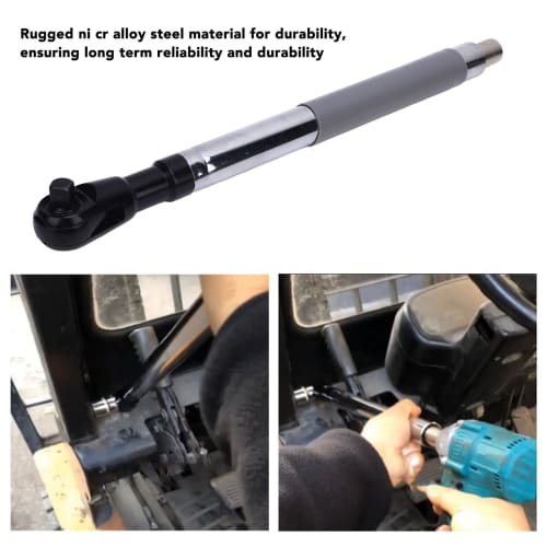 Wrench Extender Tool, Offset Extension Wrench with 1/2 Inch Square Drive Adapter, Impact Ready Socket Wrench Tool, Increase Torque In Tight Spaces for