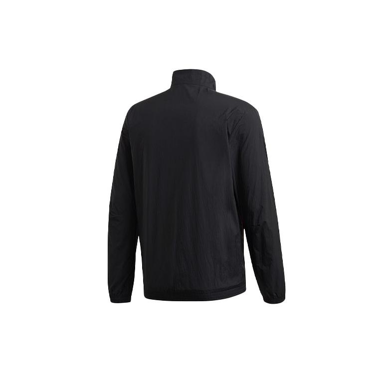 Adidas Jackets Men's Black Stand Collar Moderate Other FL3902