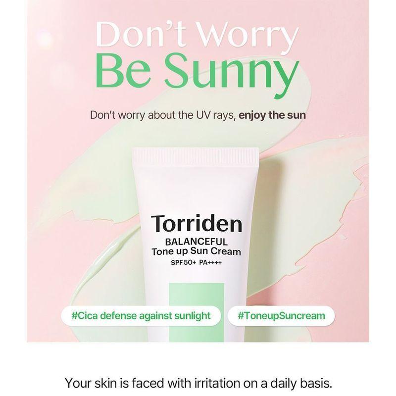 Torriden - Balanceful Cica Tone Up Sun Cream