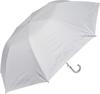 Folding Rain or Automatic Opening and 8 Grade 1 Light Blocking UV Heat Shielding Cute Bird Embroidery White Parasol, Shine, One-Touch Closing,
