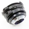 8mm f / 3.8 fisheye lens mirrorless camera with C-Adapter for Fuji Nikon 1 Nikon Z Canon EOS.M R Sony NEX E mount C-M4/3