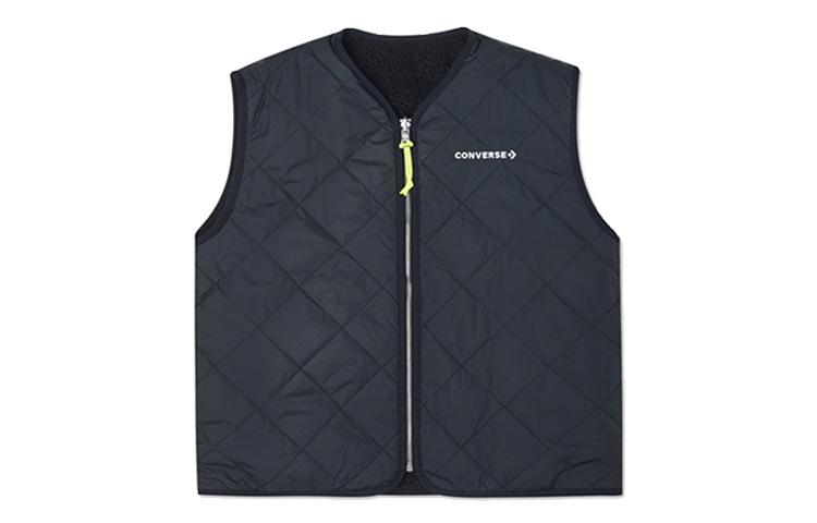 Converse Vests Women s Black V Neck Moderate Other 10020286A02 XS